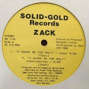 ZACK / BE STRONG 12" Syl Johnson Different Strokes ネタ ミドル