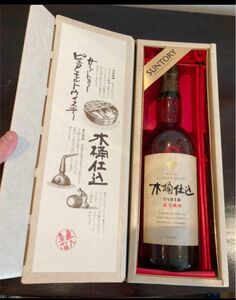 【未開封】サントリー ピュアモルト 木桶仕込 1981年 750ml(箱あり)