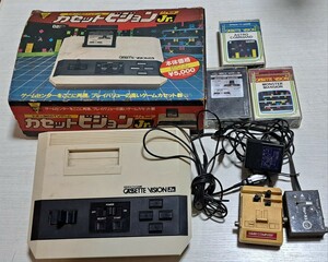 エポック社 カセットビジョンJr. ジュニア 本体 ゲーム機 TVゲーム CASSETTE VISION 　昭和　レトロ　未確認　現状渡し