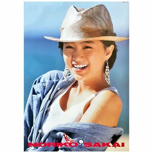 アイドル ポスター 酒井法子 victor A1