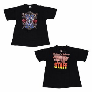 X JAPAN Violence In Jealousy ツアー1991 スタッフ Tシャツ 復刻版 B.O.X Best of X 同梱品　YOSHIKI