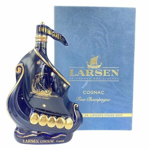 ラーセン シップ ナイトブルー コニャック 1401g 40% 700ml Larsen【B3】