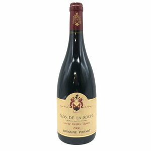 ドメーヌ ポンソ クロ ド ラ ロッシュ キュヴェ V.V. 2006 750ml 13.5% Domaine Ponsot Clos de la Roche Cuvee V.V.【D4】