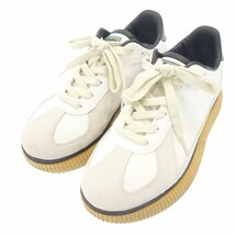 美品◆オニツカタイガー 厚底スニーカー デレシティ 1183B874 レディース ホワイト系 23.5cm Onitsuka Tiger DELECITY【AFC45】_画像1