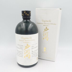 1円スタート★東京都限定◆戸河内 ブレンデッドウイスキー 700ml 40% 1156gTOGOUCHI【F】