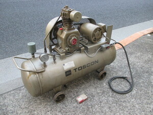 t545★東芝　トスコン　200Ｖ0.75ｋｗ50ｈｚ（1馬力）動作良好！