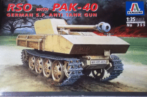 イタレリ/1/35/ドイツ陸軍スタイヤーRSO/PAK40,75㎜対戦車砲搭載型自走砲/未組立品