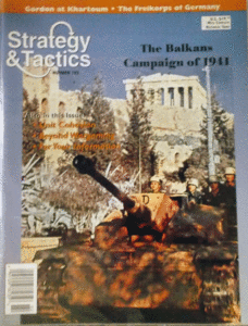 DG/STRATEGY&TACTICS NO.182/THE BALKANS CAMPAIGN OF 1941/駒未切断/日本語訳無し