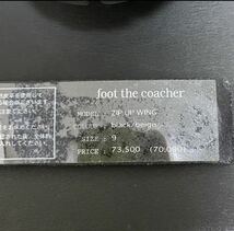 ★foot the coacher ショートブーツ 革靴 ブーツ ウイングチップ ツートン 9 27cm★_画像10