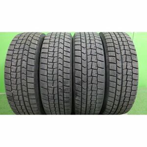 ダンロップ WINTER MAXX WM02 175/65R15 4本SET◆2019年製8分山スタッドレス◆中古 若干のシワあり◆白石区手渡し可◆フィット,ヴィッツ等