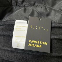 最高峰EU製・定価5万★christian milada・ミラノ発・スウェットパンツ★厚手 裏起毛 暖かい 無地 スウェット スポーツ ズボン 定番 XL/50_画像10