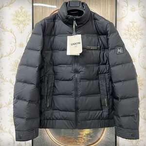 一枚限定EU製＆定価10万◆UABONI*Paris*ダウンジャケット*ユアボニ*パリ発◆ダックダウン90％ 軽量 防寒 撥水加工 エンボス加工 アウター M