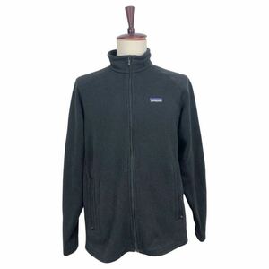 PATAGONIA パタゴニア　メンズ　ブラック　ワンポイント　ジャケット　ブルゾン　アウター　上着　L表記