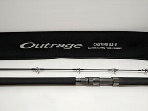 16 ダイワ (DAIWA) アウトレイジ C82-5 ブラック スピニングロッド　スピニングモデル　キャスティング　新品未使用