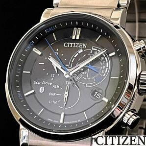 【近未来的!!】CITIZEN/展示品/シチズン/メンズ腕時計/お洒落/激レア/男性用/スマートウオッチ/プレゼントに/シルバー色