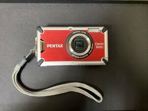 動作品 PENTAX ペンタックスOptio W80 ★動作確認済み バッテリー付属