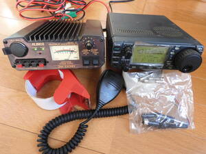 ICOM IC-706MKⅡG MとALINCO DM-33OMV ２台セット