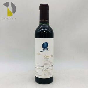 【未開栓】OPUS ONE 2006 オーパスワン カリフォルニア 赤ワイン 375ml 14.5% 果実酒 WI2697