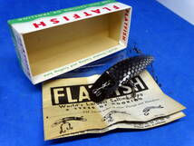 2個セット HELIN FLAT FISH ヘリン フラットフィッシュ オールドルアー ヴィンテージ　箱付き　未使用　デッドストック_画像7