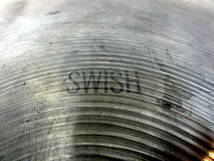 Zildjian ジルジャン swish 18インチ スイッシュ チャイナ 米国製 made in USA vintage 白抜きロゴ_画像2