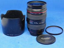 キヤノン Canon EF 24-70mm f/2.8L USM　動作品　赤レンズ 赤帯 フード　キャップ付き_画像1