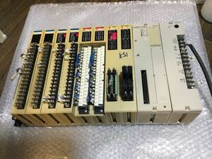 [KS1] OMRON SYSMAC C1000H PROGRAMMABLE CONTROLLER/ PS221/ OUT OD213 2つ/ IN ID218 2つ/ CT001 2つ/ DA004/ AD005 動作保証