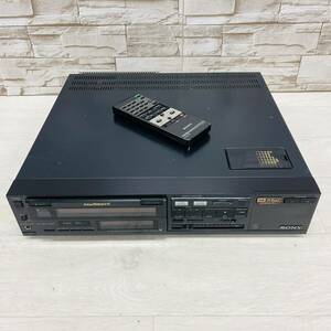 ☆1円〜☆ SONY ソニー Super Hi-Band Betamax ベータマックス ハイバンド ビデオデッキ SL-HF1000D リモコン RMT-153 付き ジャンク