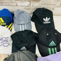 ☆大量・1円〜☆ adidas アディダス キャップ 帽子 バケットハット 等 まとめて 33個 セット まとめ売り ①_画像10