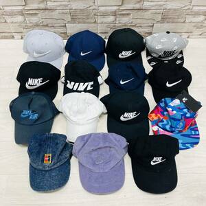 ☆大量・1円〜☆ NIKE ナイキ キャップ 帽子 まとめて 15個 セット まとめ売り ②