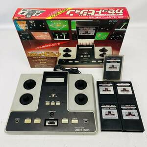 ☆希少・1円〜☆ エポック社 カセットビジョン EPOCH TVゲーム Cassette Vision 本体 ソフト まとめて 5本 箱付き セット レトロゲーム