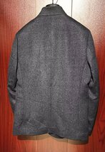 最高峰*定価25万◆イタリア*ローマ発*ROBERT CAVANI/ロベルトカバーニ*最上級バージン‐ウール・100% virgin wool・紳士ジャケット*48/L灰_画像9