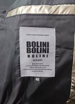 最高級EU製※プレミアムダウン★イタリア・ミラノ発*BOLINI*ブラックライン※超防寒・ゴールデンシルバー・ダウンジャケット・46/M_画像7