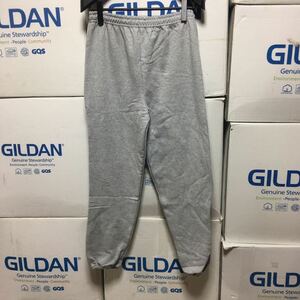 GILDAN スポーツグレー S 灰色 スウェットパンツ 8.0oz スウェット セットアップ ギルダン 無地 裏起毛☆