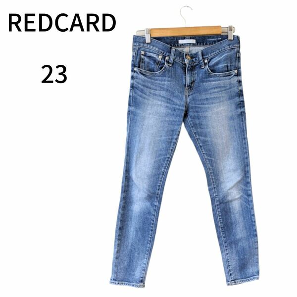 REDCARD　Anniversary25th　デニムパンツ　 スリムテーパード