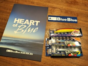 ブルーブルー　新品ルアー3本セットBlue Blue 釣りフェスティバル 2024横浜限定 カタログステッカー付き アイザー125F Bloowin 110S