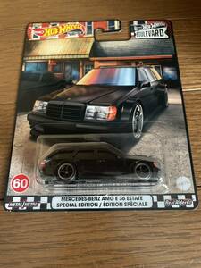 ホットウィール Hot Wheels MERCEDES-BENZ AMG E 36 ESTATE SPECIAL EDITION メルセデスベンツ BOULEVARD ブールバード 60