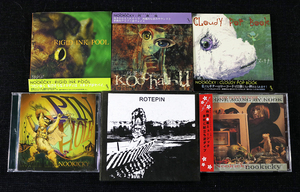 【NOOKICKY】ヌーキキ CD 6タイトル『ROTEPIN』『ONE AGING BY NOOK』『PINHOLE』『巧茶虫』『RIGID INK POOL』『CLOUDY POP BOOK』USED 
