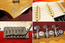 【Fender】PLAYER PLUS STRATOCASTER Tequila Sunrise（Noiseless PU／2点支持トレモロ／ロックチューナー／Push-Pull Electronics）準美品_画像9