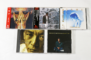 【松山千春】CD 5タイトル『起承転結 IV』『叫び』『ISHI』『TOUR』『BEST HITS 14』USED 