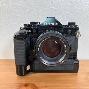 250 Canon キャノン A-1 一眼レフ　カメラ　レンズ付き　CANON LENS FD 50㎜ 1.4 S.S.C.