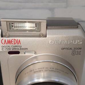 23822【OLYMPUS：コンデジ】 オリンパス CAMEDIA C-720 SM64MB付◆通電現状品の画像6