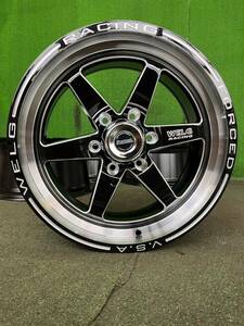 新品 WELG RACING 18×9.5J 6H 139.7mm ET20アルミホイール ハイエース プラド等 4本セット価格