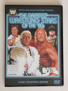 WWE 日本盤 3枚組DVD『グレイテスト・レスリング・スターズ ’80s』ハルク・ホーガン リック・フレアー 他多数 NWA WWF アメリカンプロレス