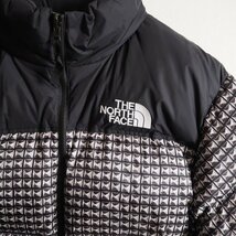 B8952P▼Supreme シュプリーム THE NORTH FACE ノースフェイス▼ TNF Studded Nuptse Jacket スタッズ柄 ヌプシ ダウンジャケット L rb mks_画像4