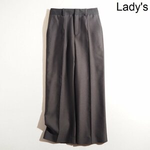 C1597P VADORE Adore V new goods wool silk tsu il wide pants Brown 38 / wool pants spring summer rb mks