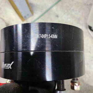 ワイドトレッドスペーサー６穴 ４０ｍｍ PCD 13９.７ ワイトレ　6h ワイトレ　ランクル80 70 ハイエース