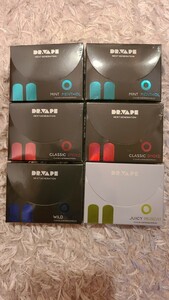 DR VAPE Model2　カートリッジ　　　ドクターベイプ モデル 2 カートリッジ　４種類　計６個　新品未開封