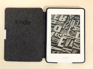 Kindle Paperwhite 第7世代 純正ケース付き DP755SDI ホワイト