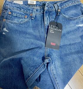 リーバイス Levis 511 新品 メンズ カジュアル コットン100% スリム ジーンズ デニム パンツ 32インチ