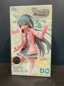 R初音ミク　リボンガール　フィギュア 新品未開封　SPMスーパープレミアム　Project DIVA 全1種